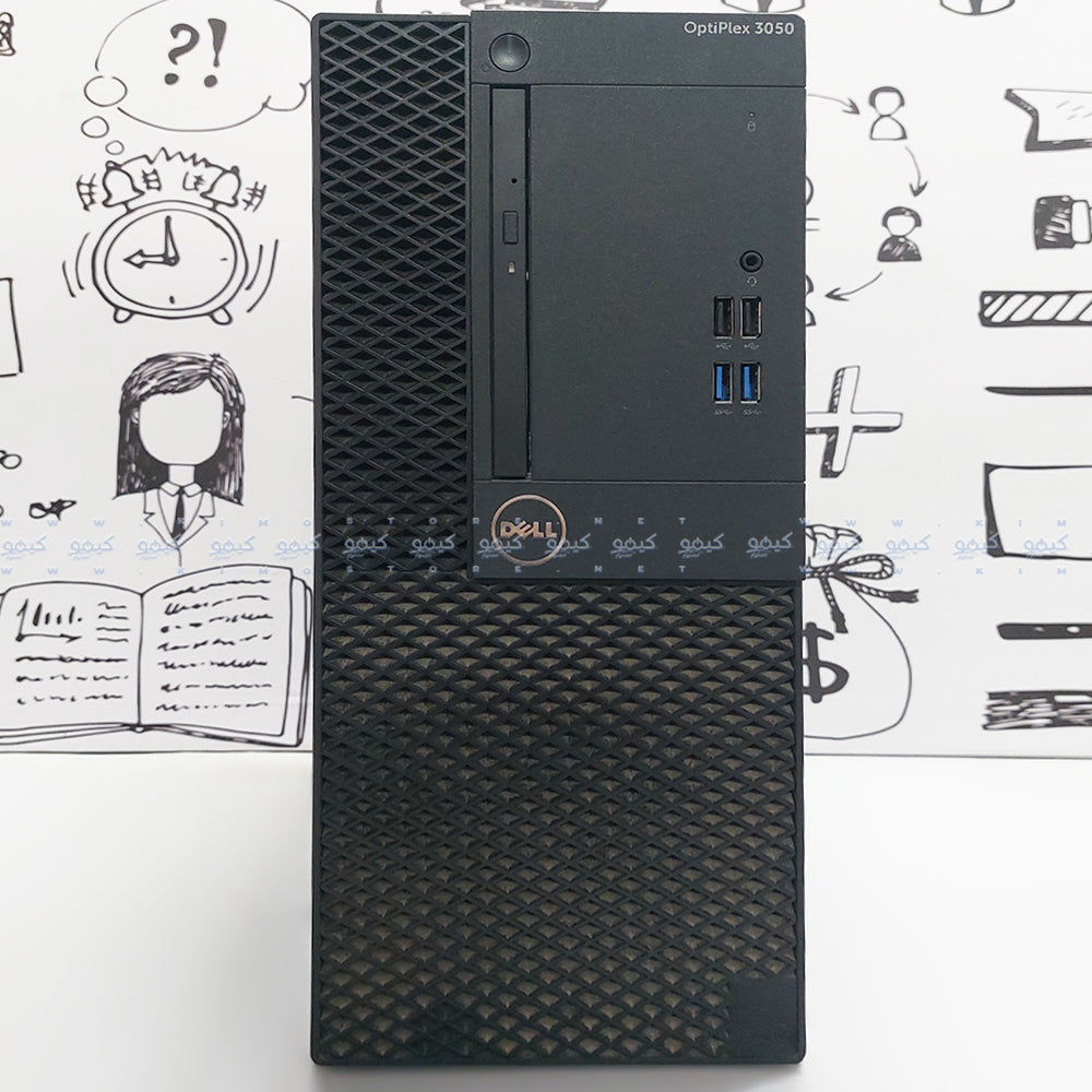 كمبيوتر تاور ديل Optiplex 3050 (انتل كور i5-6500 - رام 8 جيجابايت DDR4 - بدون هارد - انتل HD جرافيكس - DVD RW) استعمال خارج