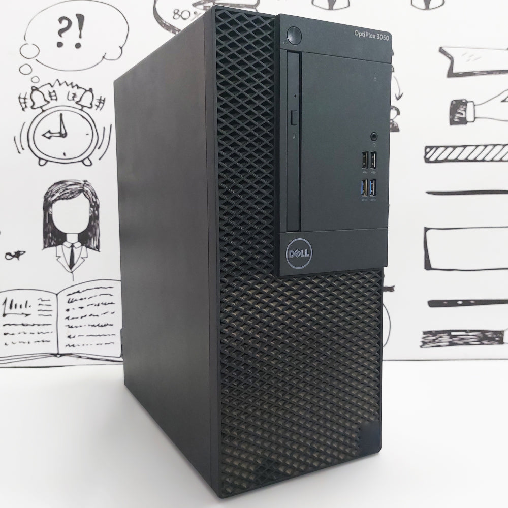 كمبيوتر تاور ديل Optiplex 3050 (انتل كور i5-6500 - رام 8 جيجابايت DDR4 - بدون هارد - انتل HD جرافيكس - DVD RW) استعمال خارج