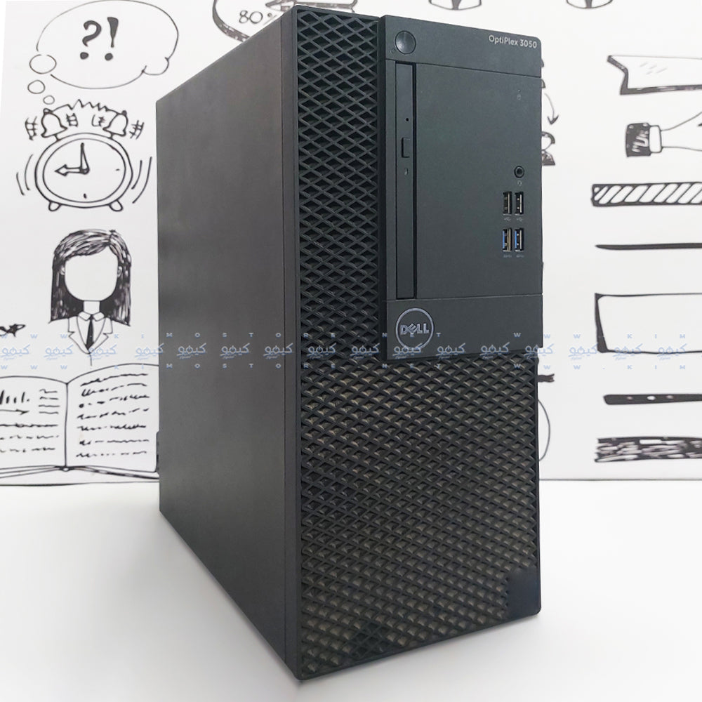كمبيوتر تاور ديل Optiplex 3050 (انتل كور i5-6500 - رام 8 جيجابايت DDR4 - بدون هارد - انتل HD جرافيكس - DVD RW) استعمال خارج