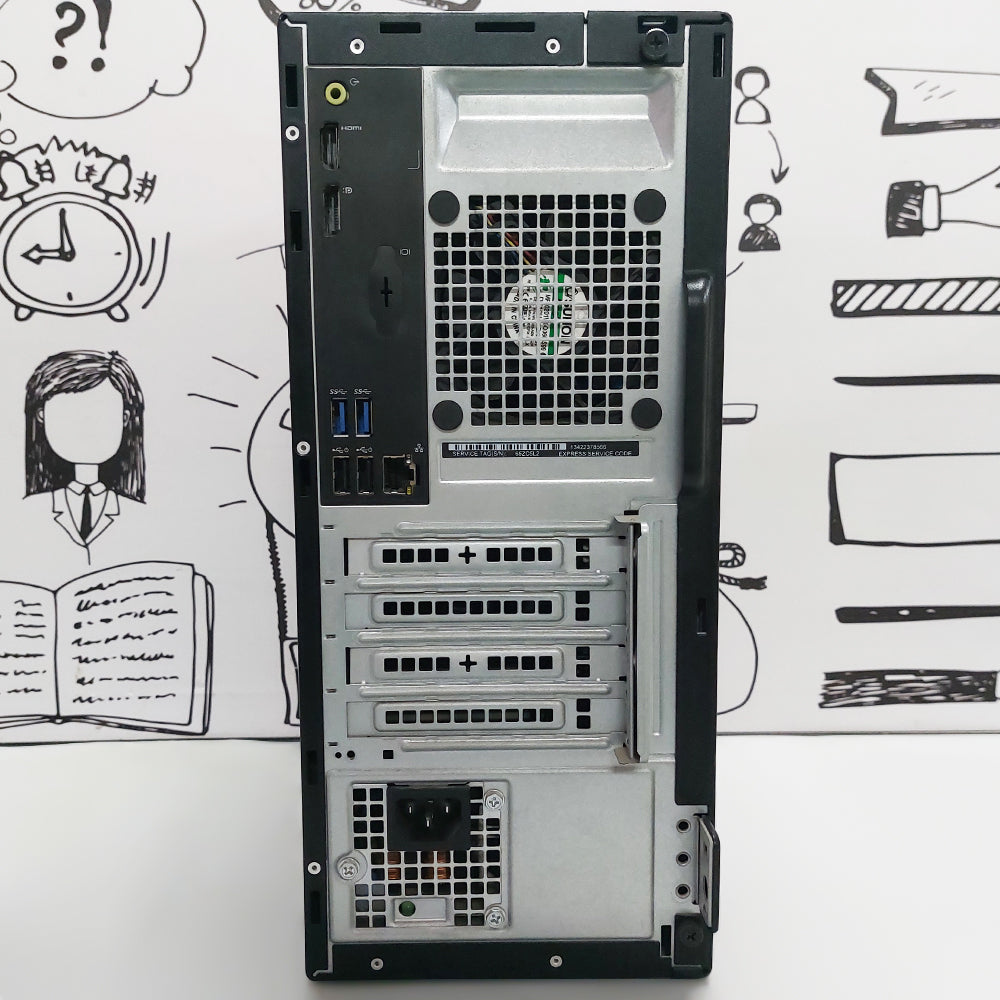كمبيوتر تاور ديل Optiplex 3050 (انتل كور i5-6500 - رام 8 جيجابايت DDR4 - بدون هارد - انتل HD جرافيكس - DVD RW) استعمال خارج
