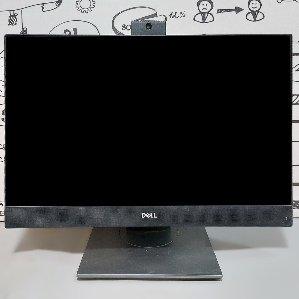 Dell Optiplex 7460 All In One (Intel Core i5-8500T - 8GB DDR4 - M.2 256GB - Intel UHD Graphics - 23.8 Inch FHD TFT Frameless - Cam) Original Used