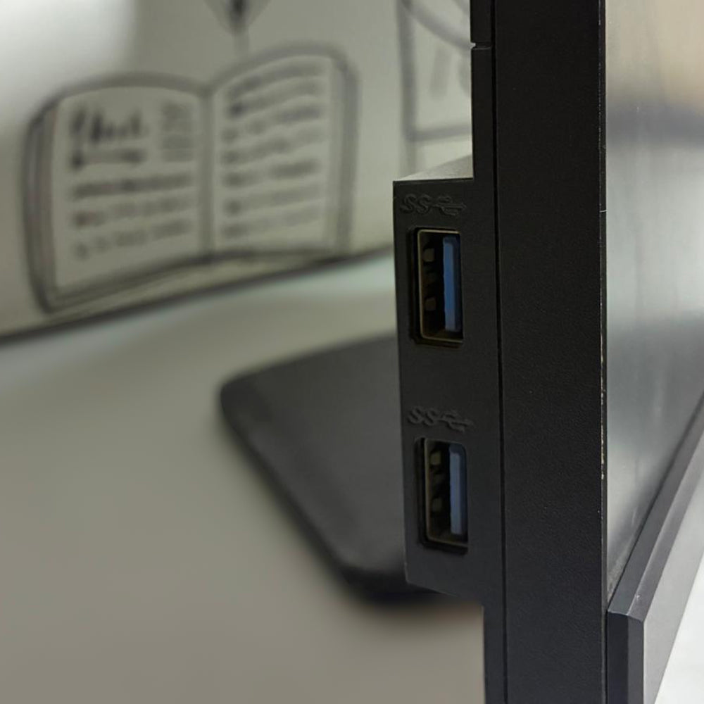 شاشة ديل P2421 مسطحة 24 بوصة IPS LED FHD HDMI بدون إطار (استعمال خارج)