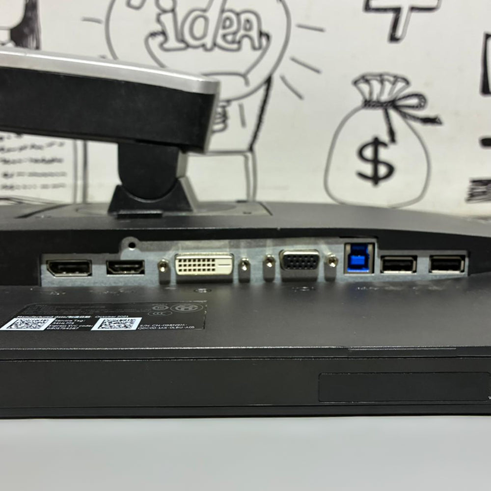 شاشة ديل P2421 مسطحة 24 بوصة IPS LED FHD HDMI بدون إطار (استعمال خارج)