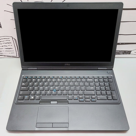 Dell Precision 3520 Mobile Workstation Laptop (Intel Core i5-7440HQ - 8GB DDR4 - SSD 256GB - Nvidia Quadro M620 2GB - 15.6 Inch FHD - Cam) Original Used