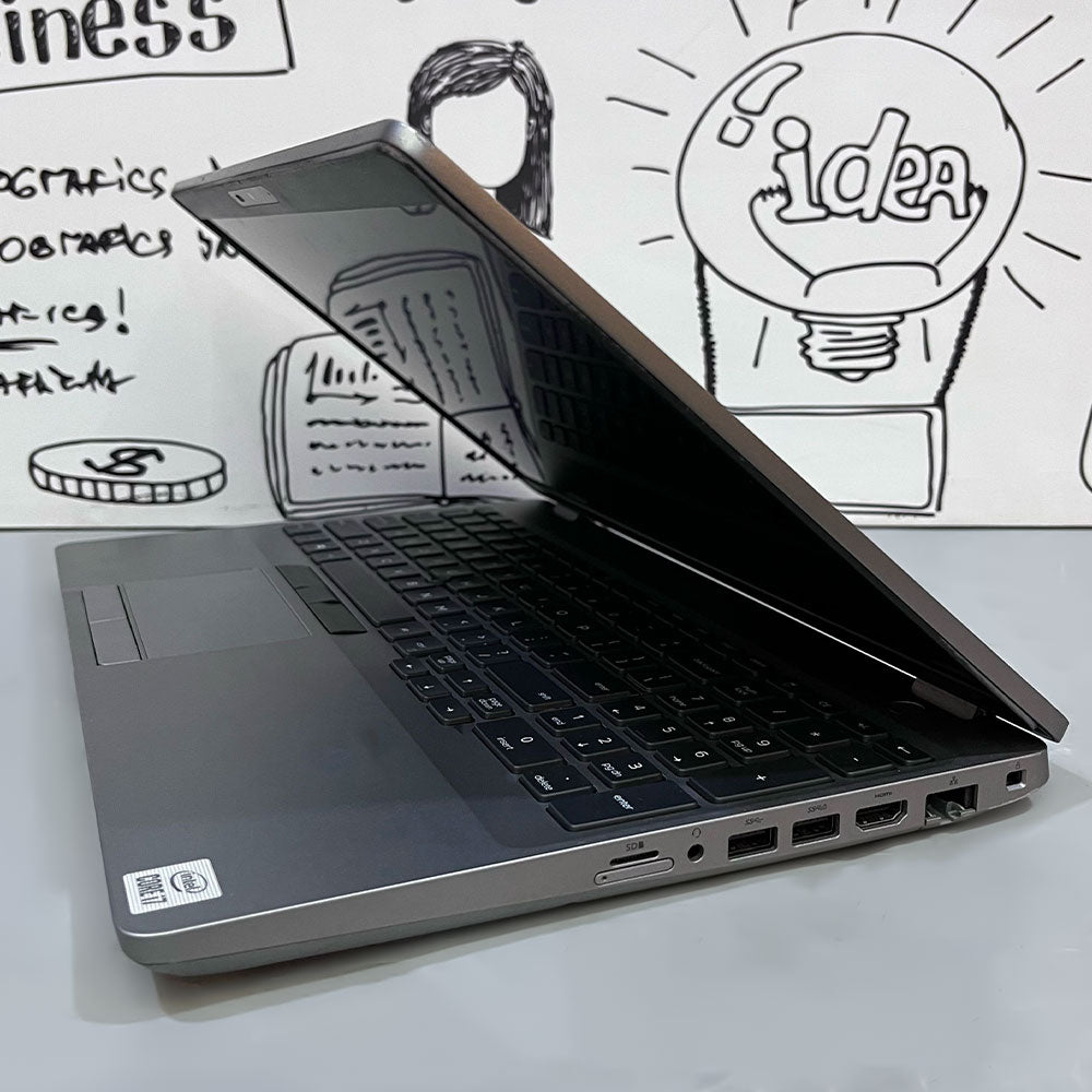 لاب توب ديل Precision 3551 ورك ستيشن (انتل كور i7-10850H - رام 16 جيجابايت DDR4 - هارد 512 جيجابايت M.2 - نفيديا كوادرو 4 جيجابايت P620 - شاشة 15.6 بوصة FHD تاتش سكرين - كاميرا) استعمال خارج
