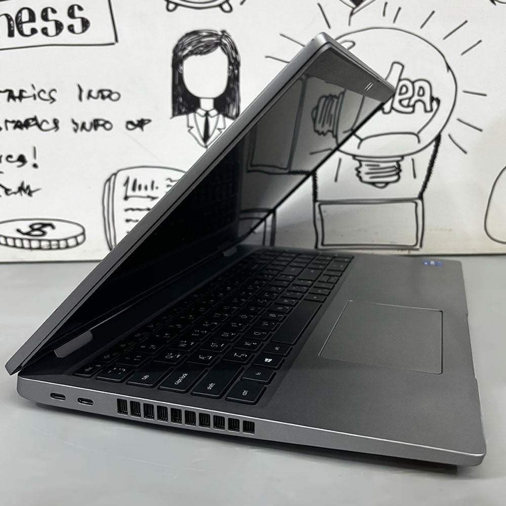 لاب توب ديل Precision 3560 موبايل ورك ستيشن (انتل كور i7-1185G7 - رام 16 جيجابايت DDR4 - هارد 512 جيجابايت M.2 - نفيديا 2 جيجابايت T500  - شاشة 15.6 بوصة FHD تاتش سكرين - كاميرا) استعمال خارج