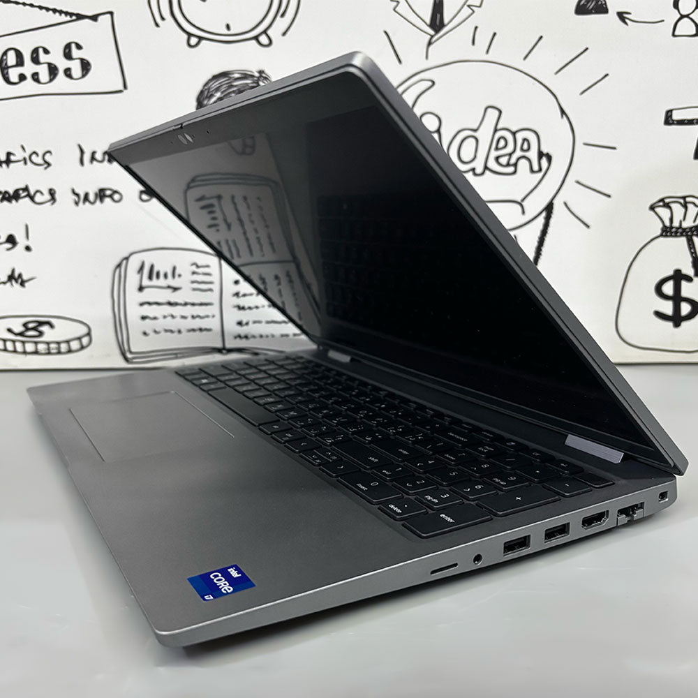 لاب توب ديل Precision 3560 موبايل ورك ستيشن (انتل كور i7-1185G7 - رام 16 جيجابايت DDR4 - هارد 512 جيجابايت M.2 - نفيديا 2 جيجابايت T500  - شاشة 15.6 بوصة FHD - كاميرا) استعمال خارج