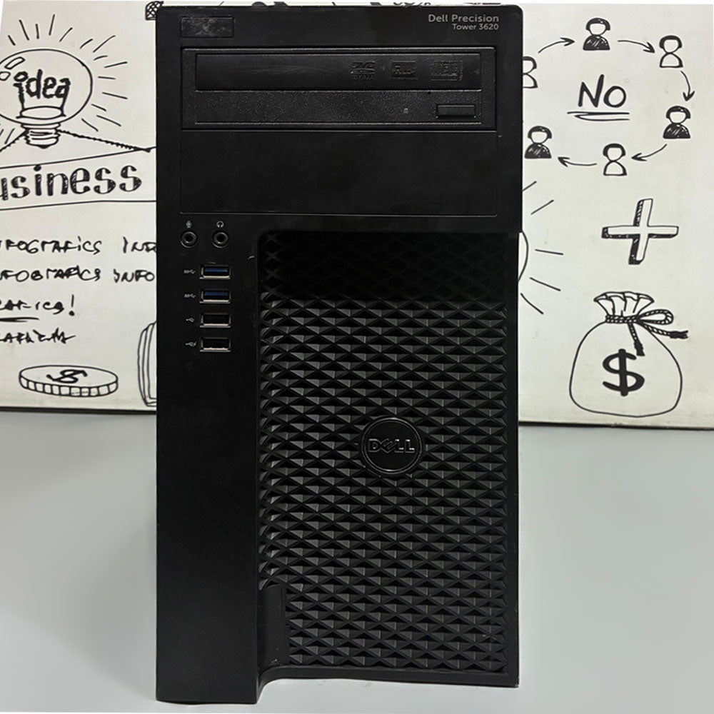 كمبيوتر تاور ديل Precision 3620 (انتل زيون E3-1225 V5 - رام 8 جيجابايت DDR4 - بدون هارد - بدون كارت شاشة) استعمال خارج