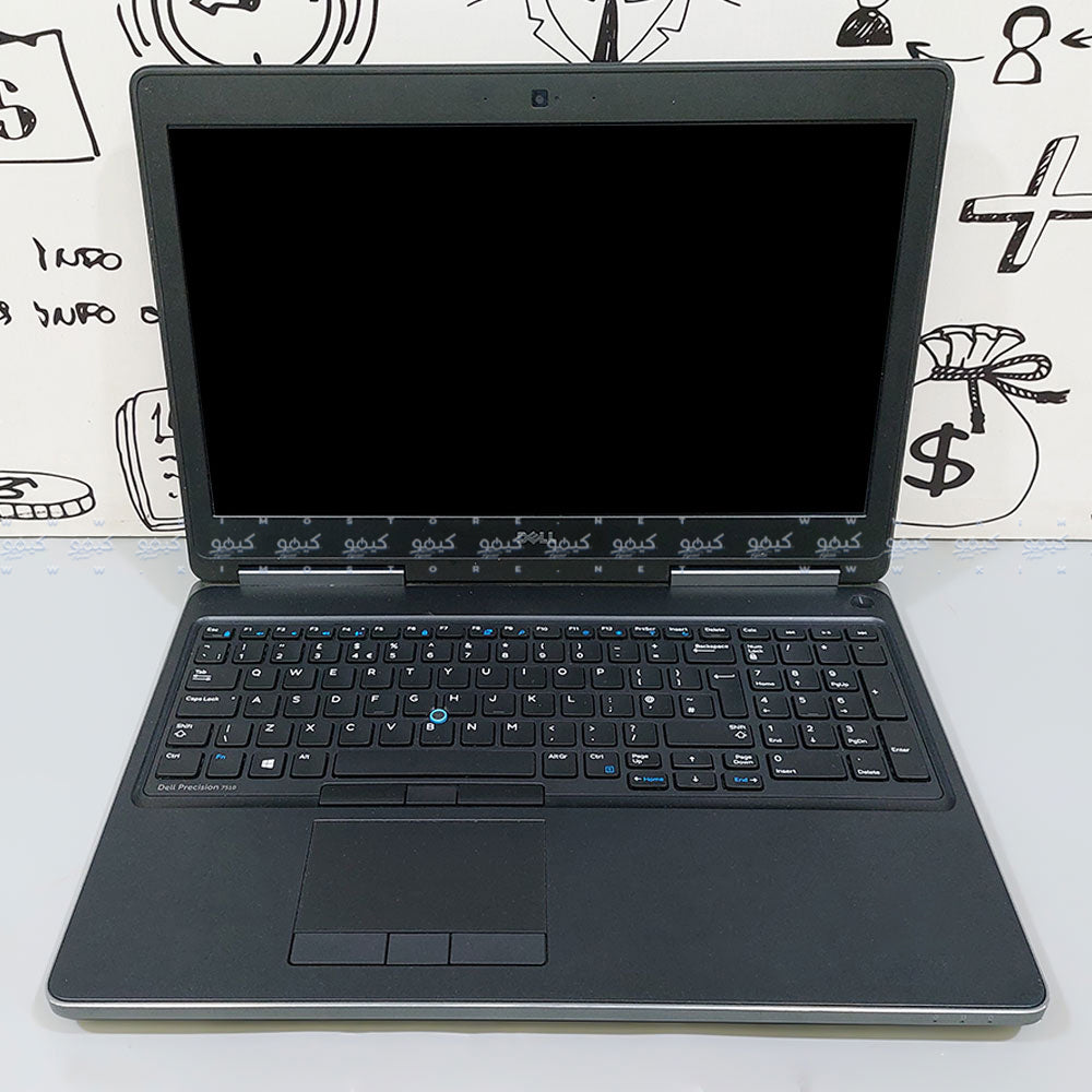 Dell Precision 7510 Mobile Workstation Laptop (Intel Xeon E3-1535M V5 - 16GB DDR4 - M.2 512GB - Nvidia Quadro M2000M 4GB - 15.6 Inch FHD - Cam) Original Used