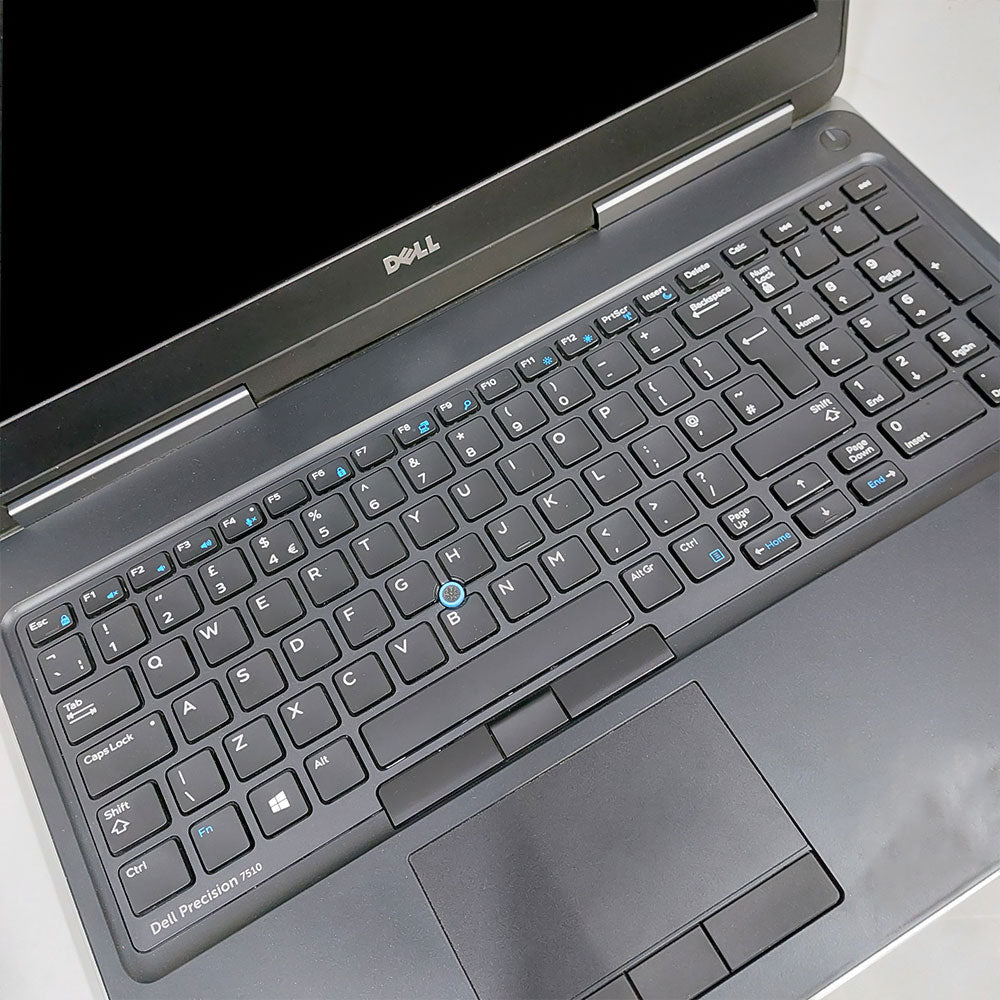 Dell Precision 7510 Mobile Workstation Laptop (Intel Xeon E3-1535M V5 - 16GB DDR4 - M.2 512GB - Nvidia Quadro M2000M 4GB - 15.6 Inch FHD - Cam) Original Used
