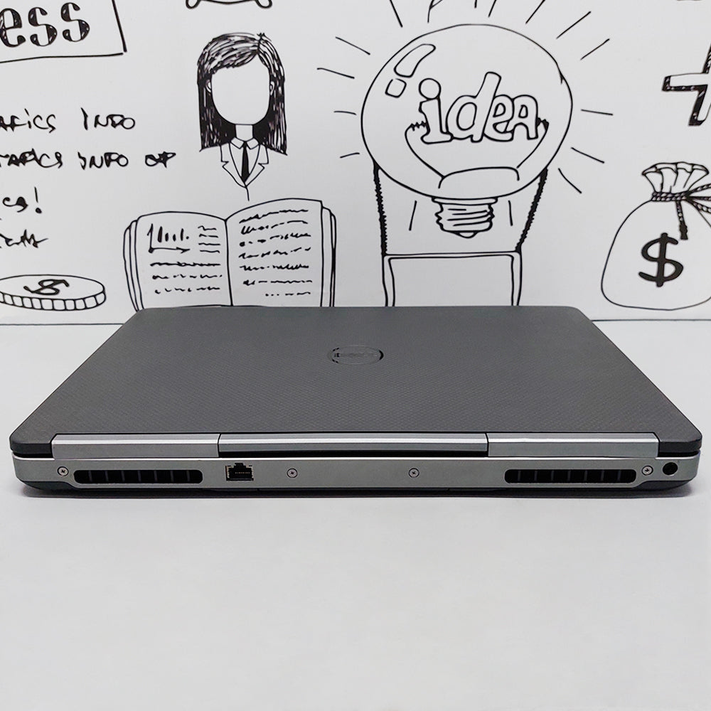 Dell Precision 7520 Mobile Workstation Laptop (Intel Xeon E3-1545M V5 - 16GB DDR4 - M.2 512GB - AMD Radeon WX 4130 2GB - 15.6 Inch FHD - Cam) Original Used