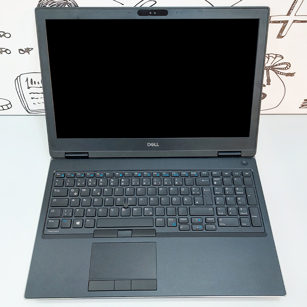 Dell Precision 7530 Mobile Workstation Laptop (Intel Core i5-8400H - 16GB DDR4 - M.2 512GB - Nvidia Quadro P2000 4GB - 15.6 Inch FHD - Cam) Original Used