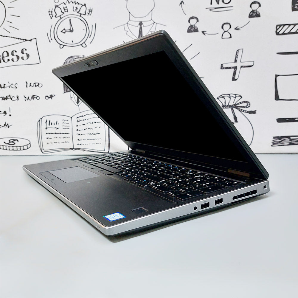 Dell Precision 7540 Mobile Workstation Laptop (Intel Core i7-9850H - 16GB DDR4 - M.2 512GB - Nvidia Quadro T2000 4GB - 15.6 Inch FHD - Cam) Original Used