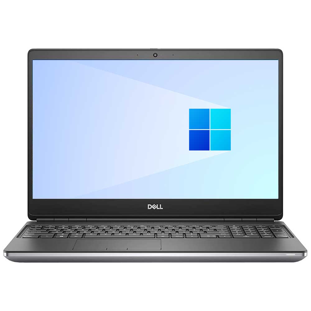 Dell Precision 7550 Mobile Workstation Laptop (Intel Core i7-10850H - 32GB DDR4 - M.2 512GB - Nvidia Quadro T1000 4GB - 15.6 Inch FHD - Cam) Original Used