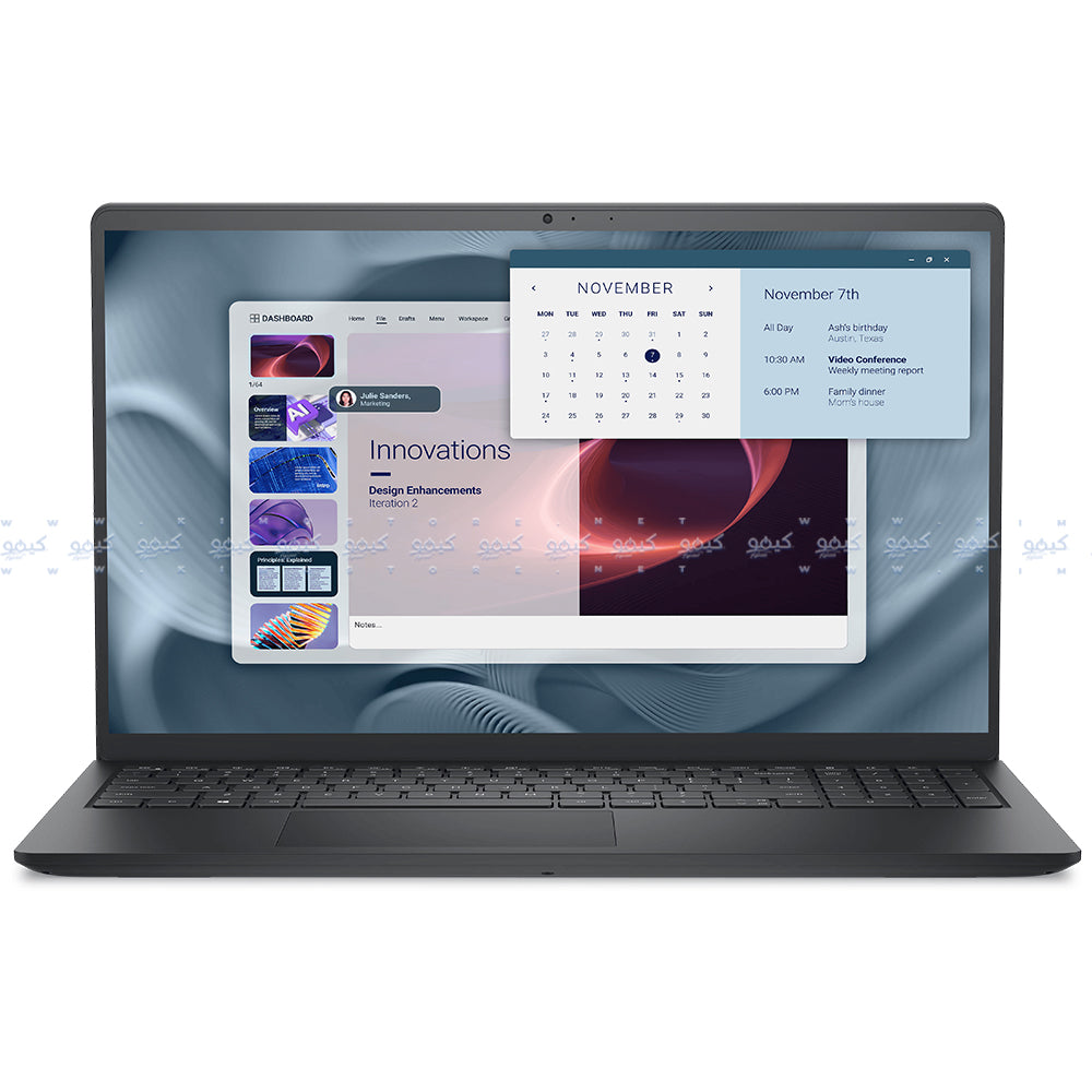 Dell Pro 15 Essential PV15250 Laptop (Intel Core 3 100U - 8GB Ram - M.2 NVMe 512GB - Intel UHD Graphics - 15.6 inch FHD 120Hz - Ubuntu) - Carbon Black