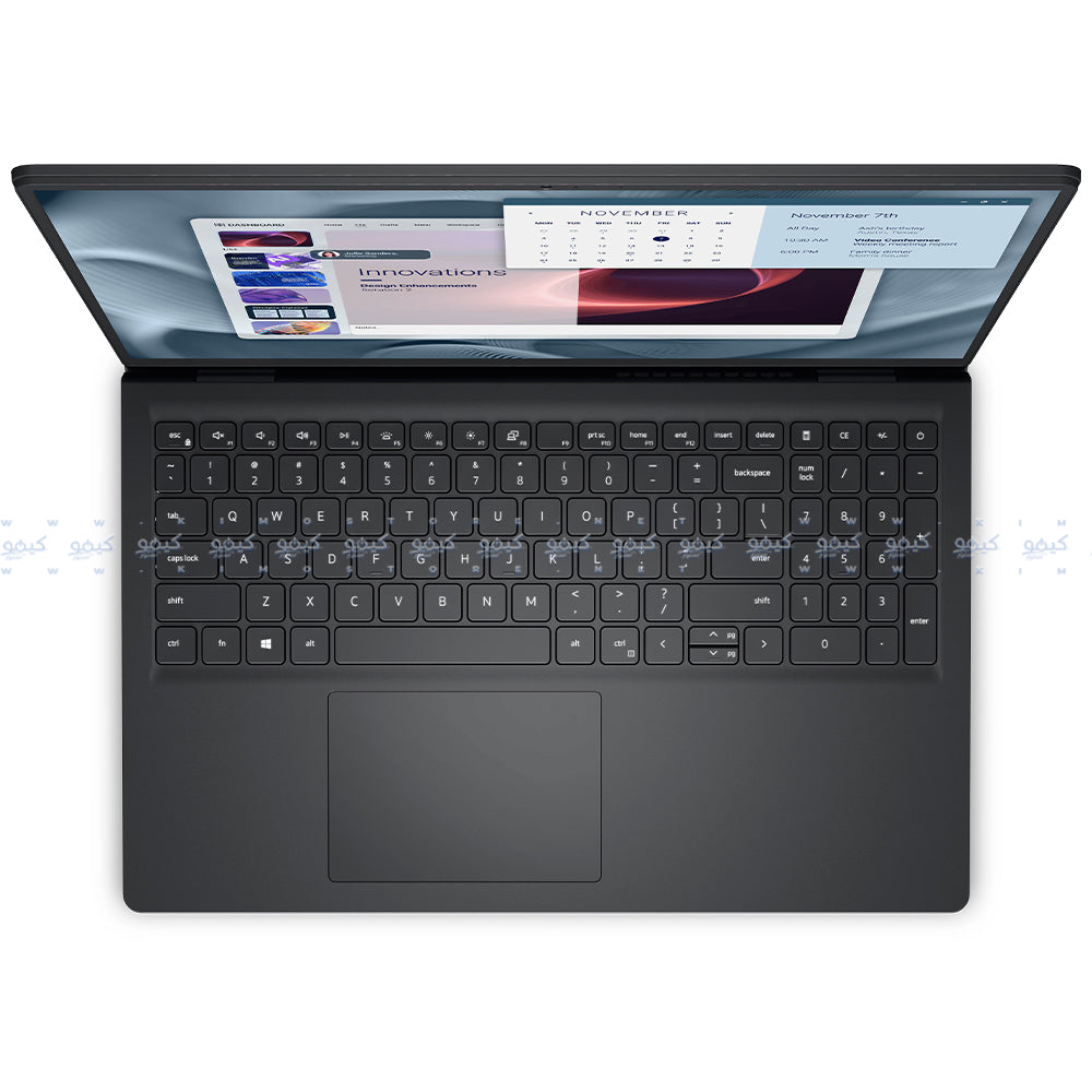 Dell Pro 15 Essential PV15250 Laptop (Intel Core 3 100U - 8GB Ram - M.2 NVMe 512GB - Intel UHD Graphics - 15.6 inch FHD 120Hz - Ubuntu) - Carbon Black