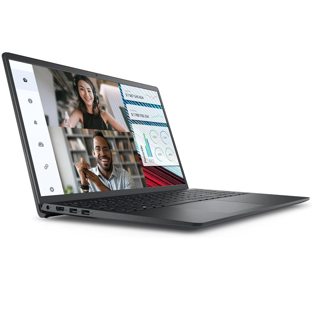 Dell Vostro 3530 Laptop (Intel Core i3-1305U - 8GB Ram - M.2 NVMe 256GB - Intel UHD Graphics - 15.6 inch FHD 120Hz - Ubuntu) - Carbon Black