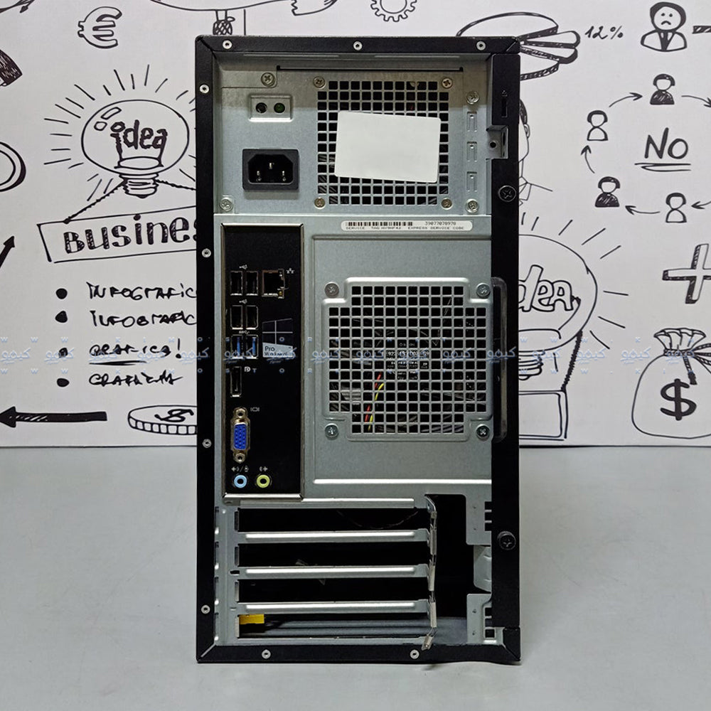 Dell OptiPlex 3020 Tower PC (Intel Core i5-4570 - 8GB DDR3 - No Hard - Intel HD Graphics - DVD RW) Original Used