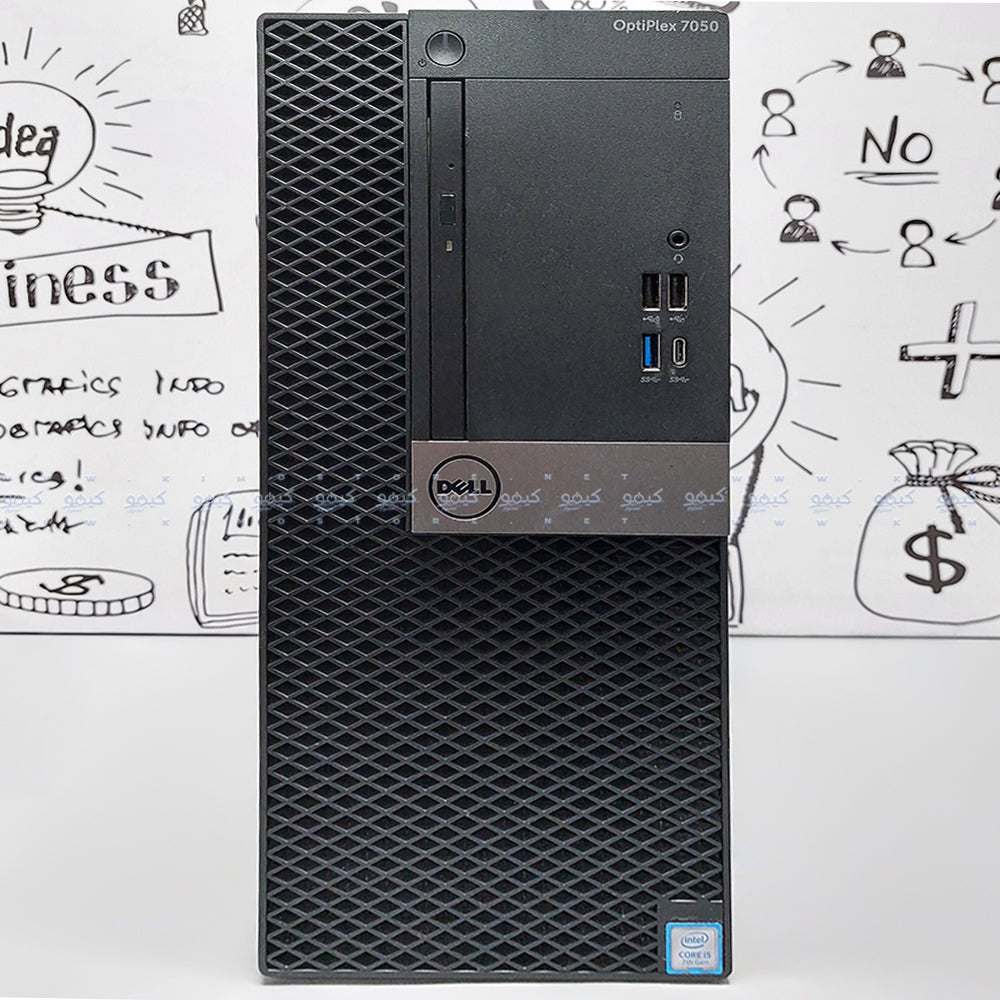 Dell OptiPlex 7050 Tower PC (Intel Core i5-6500 - 8GB DDR4 - No Hard - Intel HD Graphics - DVD RW) Original Used
