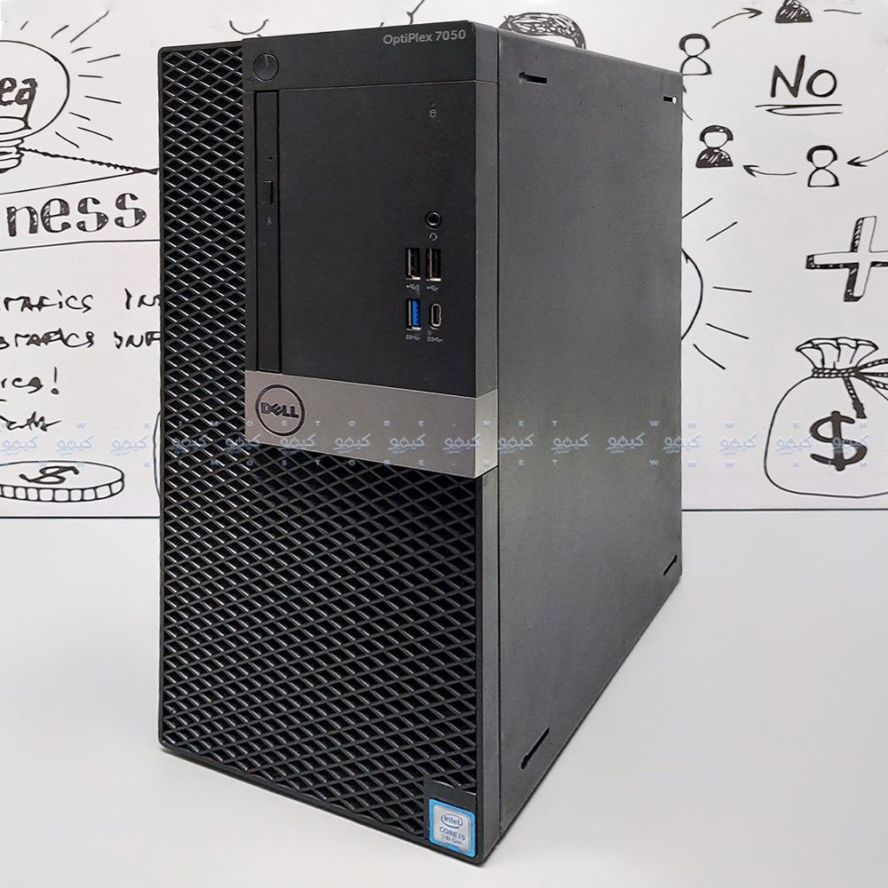Dell OptiPlex 7050 Tower PC (Intel Core i5-6500 - 8GB DDR4 - No Hard - Intel HD Graphics - DVD RW) Original Used
