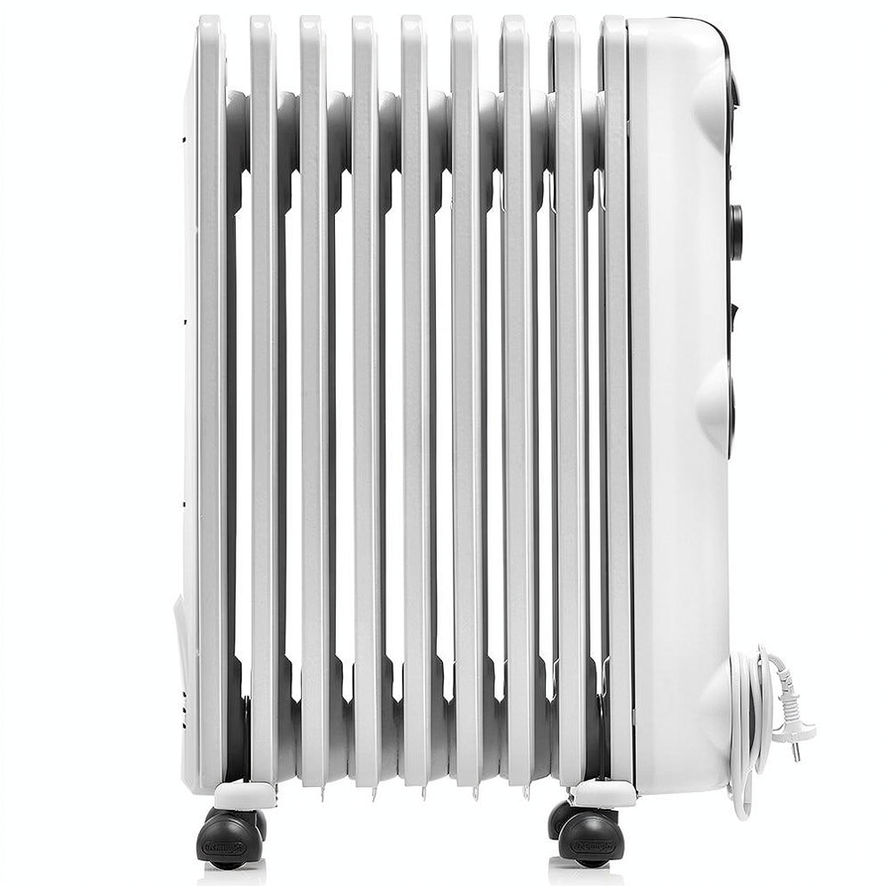Delonghi Electric Oil Heater Radia S TRRS0920 9 Fins 2000W - White