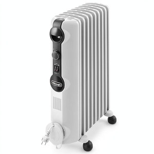 Delonghi Electric Oil Heater Radia S TRRS0920 9 Fins 2000W - White