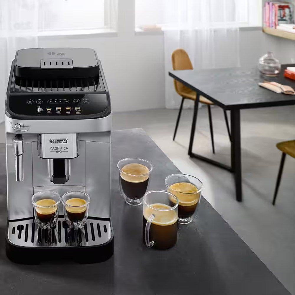ماكينة قهوة اسبريسو ديلونجى مع مطحنة 1450وات Magnifica Evo ECAM290.31.SB