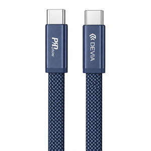 Devia EC664 Type-C To Type-C Cable 5A Fast Charging 1.5m - Blue