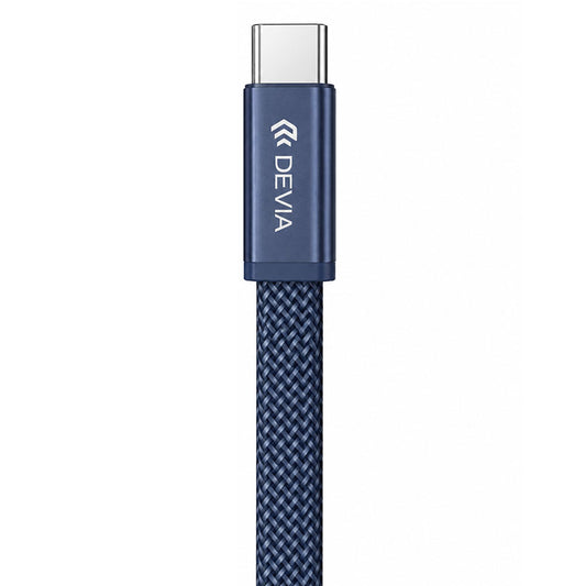 Devia EC664 Type-C To Type-C Cable 5A Fast Charging 1.5m - Blue