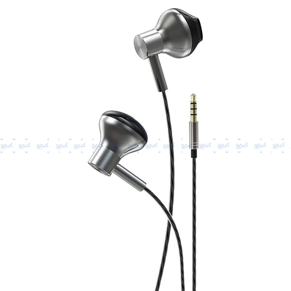 Devia EM101 Metal Remote Earphone - Black