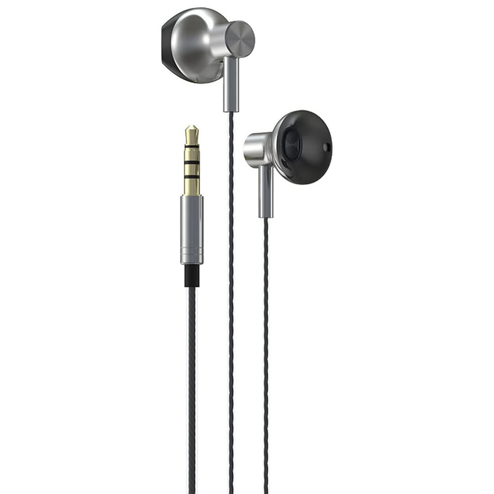 Devia EM101 Metal Remote Earphone - Black