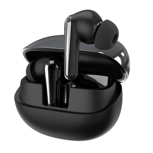 Devia HP72B ANC+ENC TWS Earbuds - Black