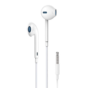 Devia Smart Series EM022 Stereo Earphone - White