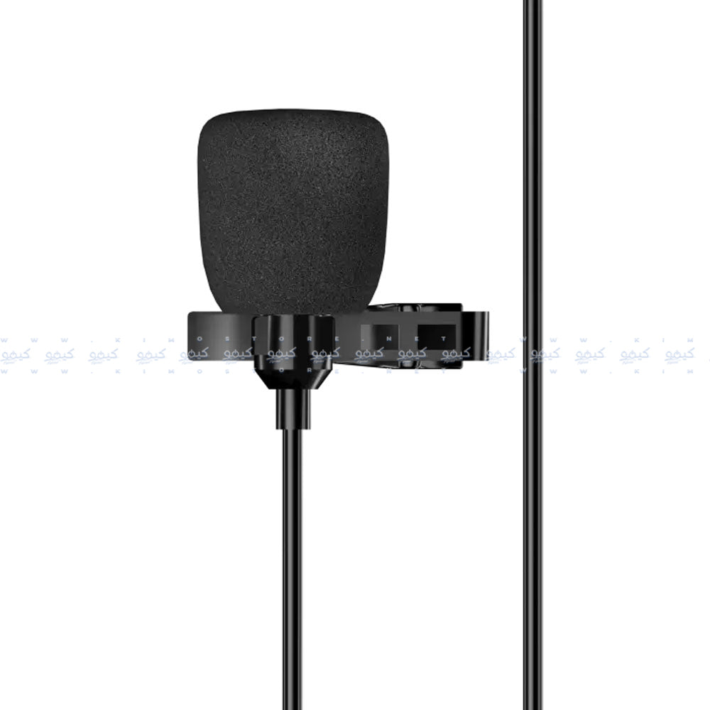 Devia Smart Series EM605 Lightning Wired Microphone 1.5m - Black