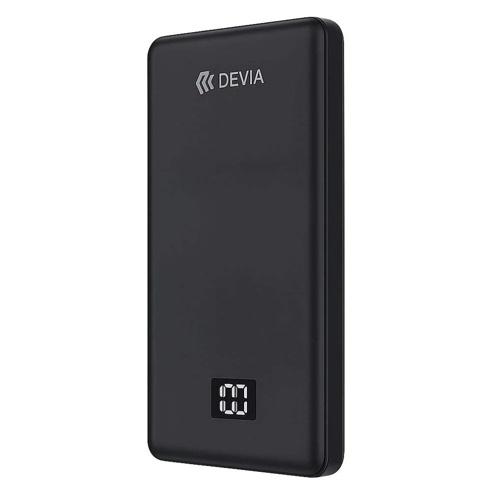 Devia Ultra14 PS-10W Magnetic Wireless Power Bank Type-C 22.5W Fast Charging 10000mAh - Black