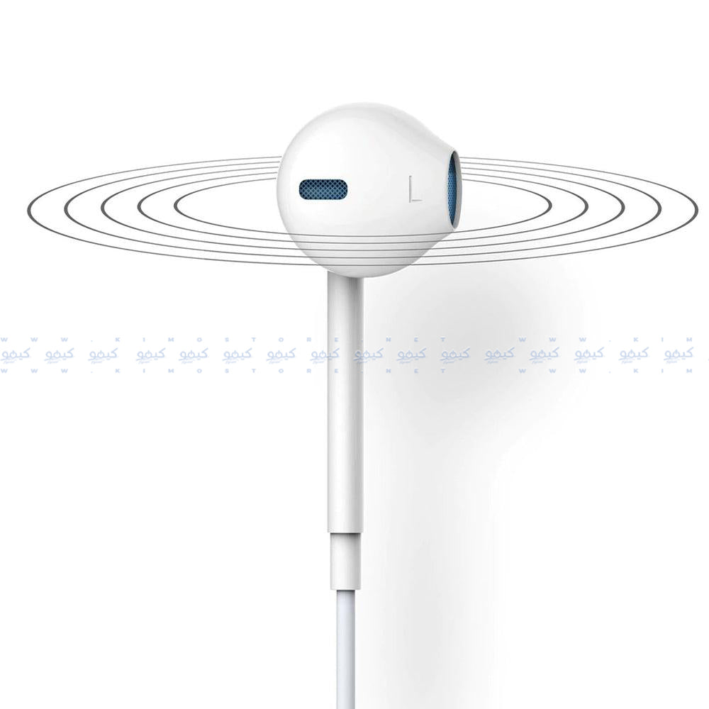 Devia Smart Series EM022 Stereo Earphone - White