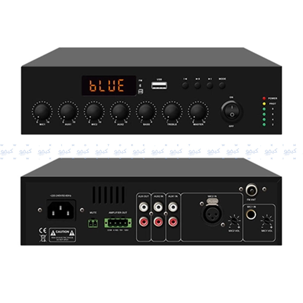Dsppa MA60UB Mini Mixer Amplifier 60W