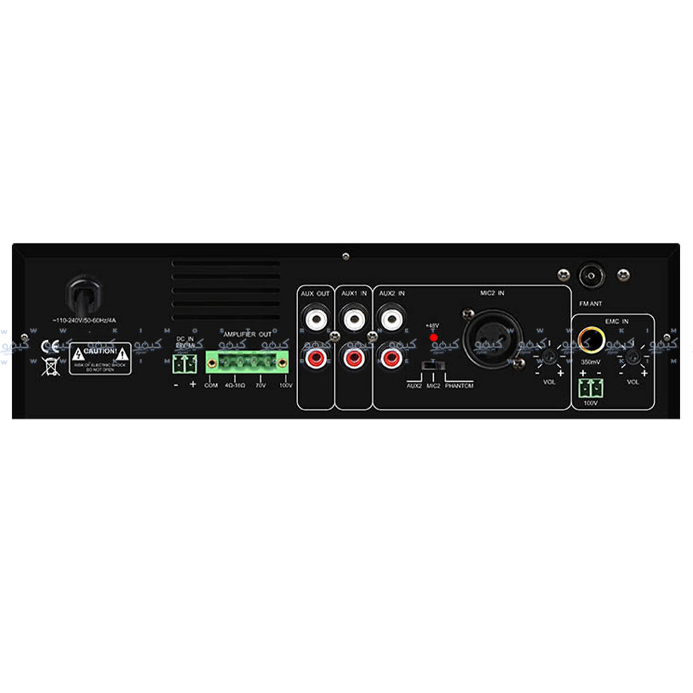Dsppa MP60UB Mini Digital Mixer Amplifier 60W