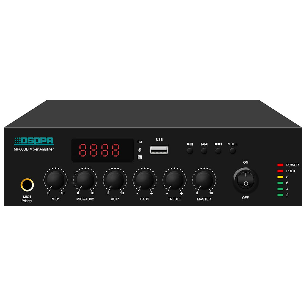 Dsppa MP60UB Mini Digital Mixer Amplifier 60W