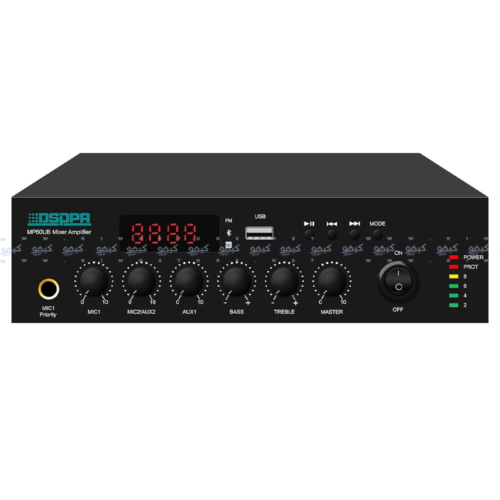 Dsppa MP60UB Mini Digital Mixer Amplifier 60W