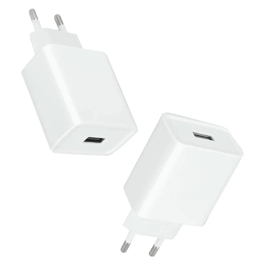 Wall Charger USB + Type-C Cable 2.1A