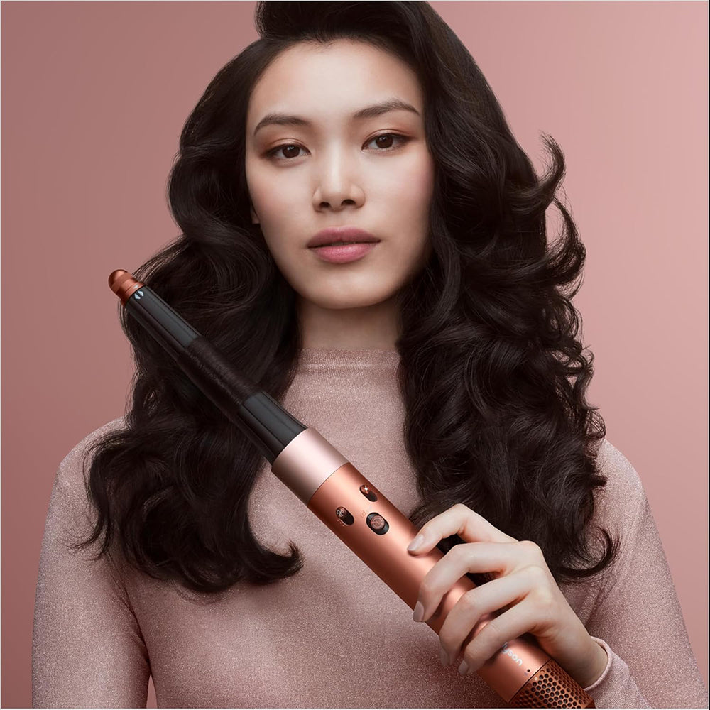 مجفف و مصفف الشعر دايسون متعدد الاستخدامات Curly+Coily HS09 Airwrap Coanda2x  - عنبر