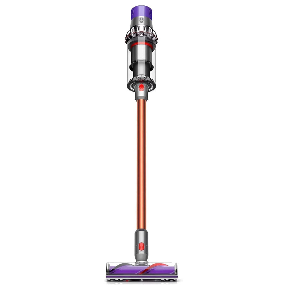 مكنسة كهربائية لاسلكية دايسون 0.76 لتر 525 وات Cyclone V10 Absolute - نيكل × نحاسي