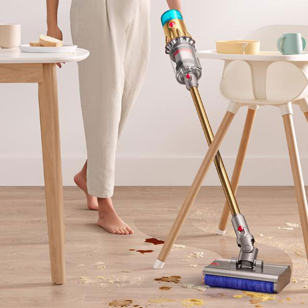 Dyson Wet & Dry Cordless Vacuum Cleaner V12s Detect Slim Submarine Complete 0.35L 545W - Gold