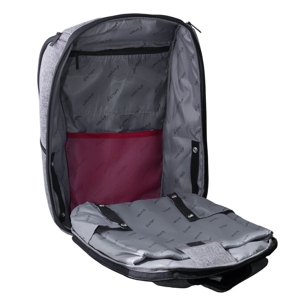 E-Train BG812 Laptop Backpack - Gray