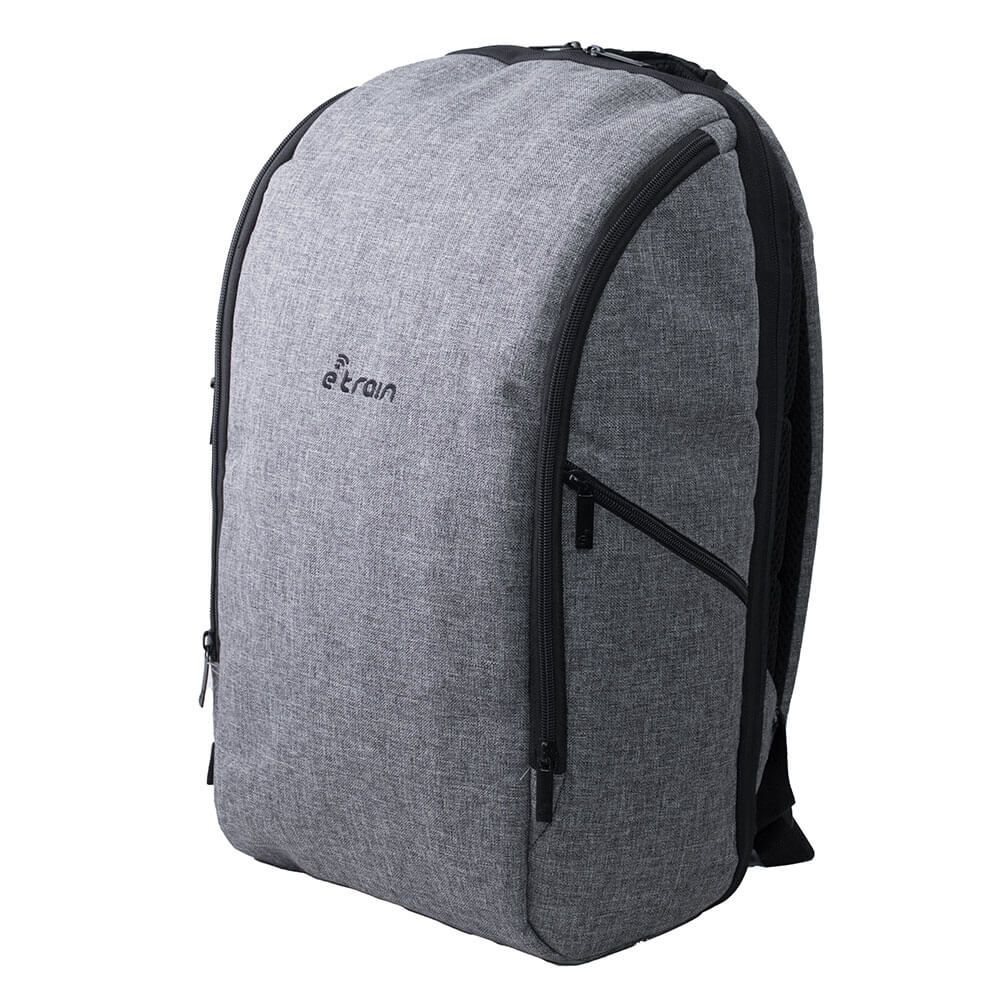 E-Train BG812 Laptop Backpack - Gray