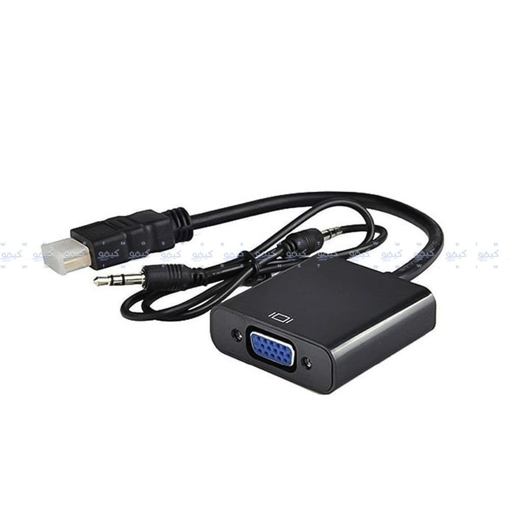 محول HDMI إلي VGA ايترين مع باور و منفذ صوت CV727