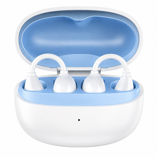 E-Train Joy 3 HPA0C Flip OWS Earbuds - White