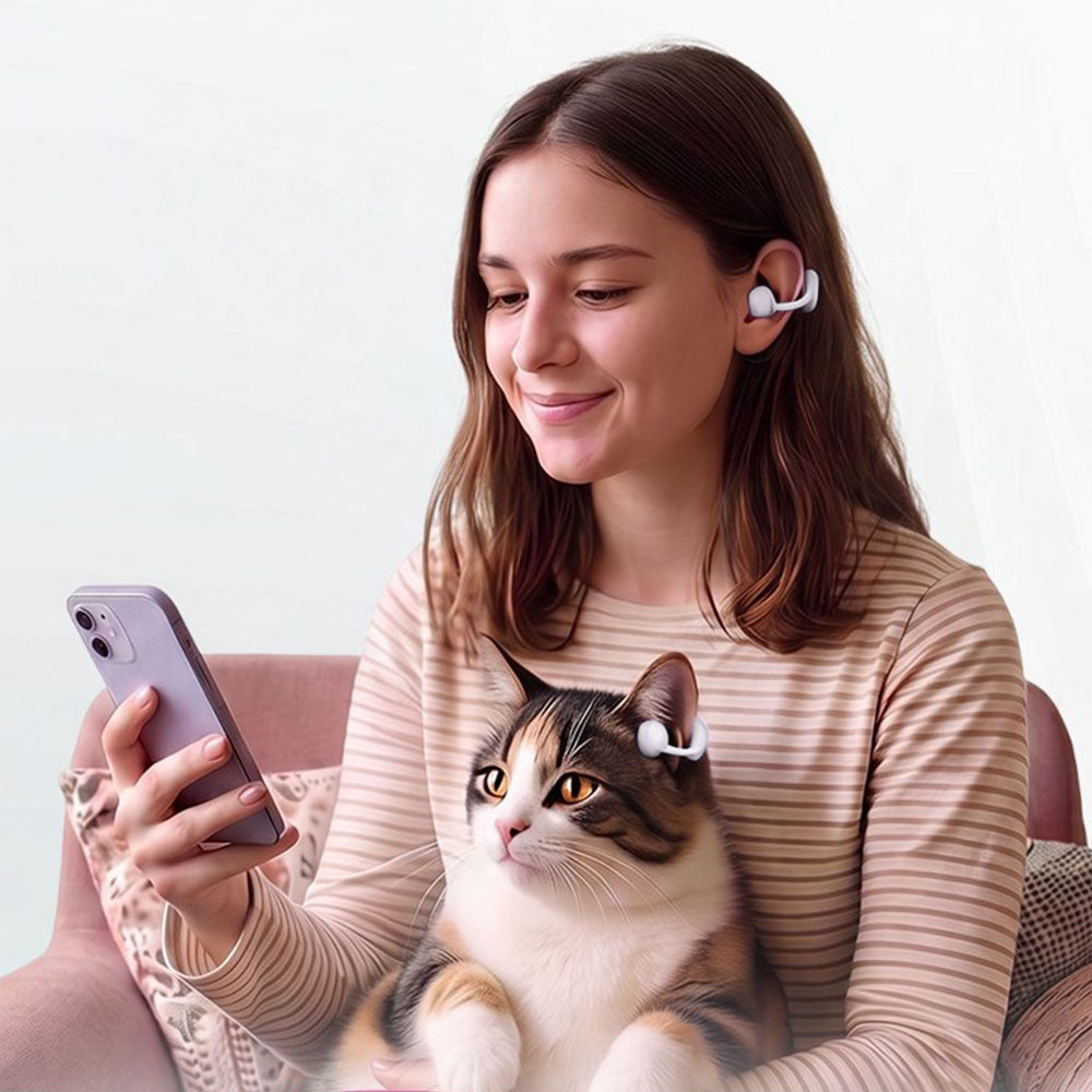 E-Train Joy 3 HPA0C Flip OWS Earbuds - White