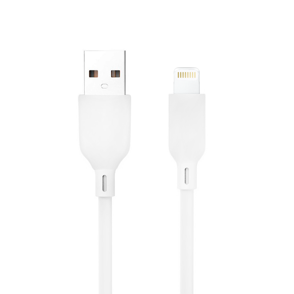 E-Train MP633 USB To Lightning Cable 2A 1m - White